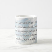 Empath強度前向き引用文勇気付けられる コーヒーマグカップ (中央)