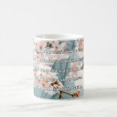 Empath強度前向き引用文勇気付けられる コーヒーマグカップ (中央)