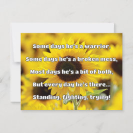 Empath強度前向き引用文勇気付けられる ポストカード