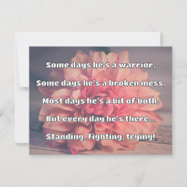 Empath強度前向き引用文勇気付けられる ポストカード