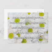 Empath強度前向き引用文勇気付けられる ポストカード (正面/裏面)