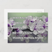 Empath強度前向き引用文勇気付けられる ポストカード (正面/裏面)