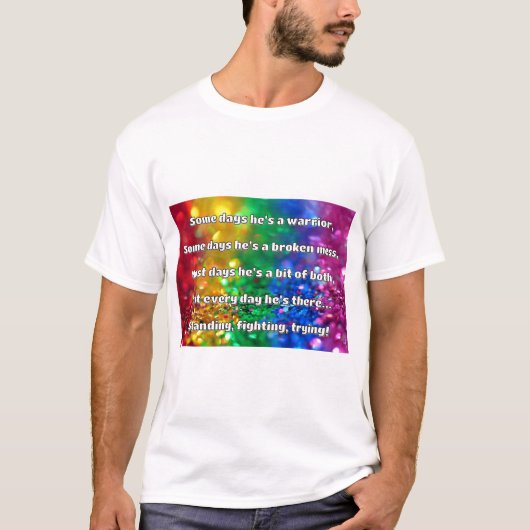 Empath強度前向き引用文勇気付けられる Tシャツ (正面)