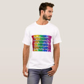 Empath強度前向き引用文勇気付けられる Tシャツ (正面フル)