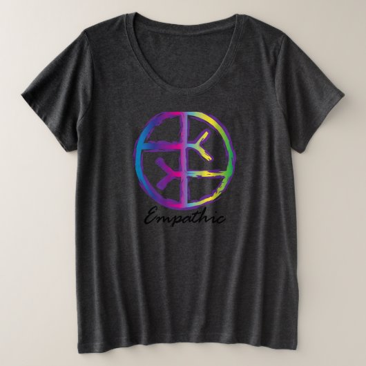 Empathic Tshirt プラスサイズTシャツ (デザイン正面)