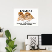 EMPATHY – ボキャブラリーポスター ポスター (ホームオフィス)