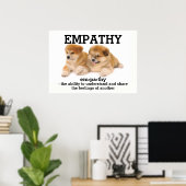 EMPATHY – ボキャブラリーポスター ポスター (ホームオフィス)