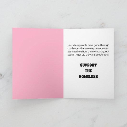 Empathy for the Homeless: カード (内部)
