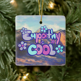 Empathy is Cool - クールトーン セラミックオーナメント