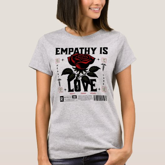 Empathy is Love  Tシャツ (正面)
