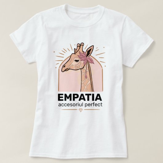 Empatia、アクセス可能な完璧なTシャツ Tシャツ (デザイン正面)