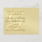 Emperor Blue日付はがきを保存 案内ポストカード (裏面)