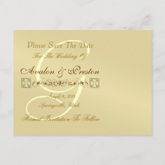 Emperor Blue日付はがきを保存 案内ポストカード (裏面)