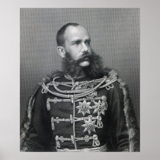 Emperor Franz Joseph I of Austria ポスター (正面)