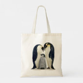 Emperor Penguin design Tote Bag トートバッグ (裏面)