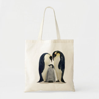 Emperor Penguin design Tote Bag トートバッグ