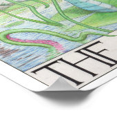 Emperor tarot card ポスター (角)