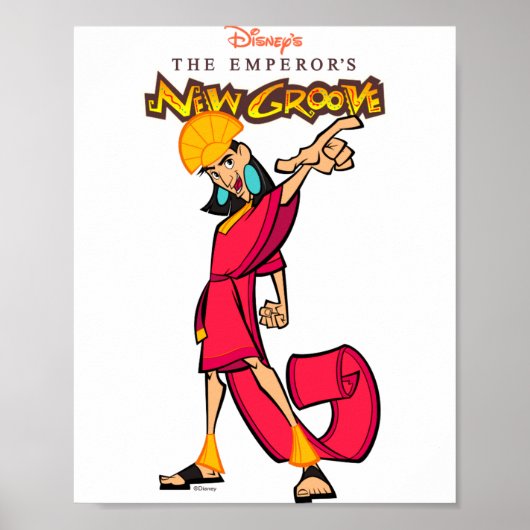 Emperors New Groove Kuzco  ポスター (正面)