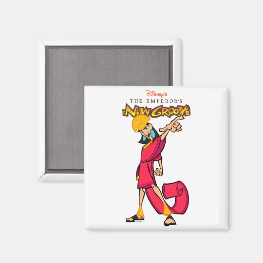 Emperors New Groove Kuzco マグネット (正面/裏面)