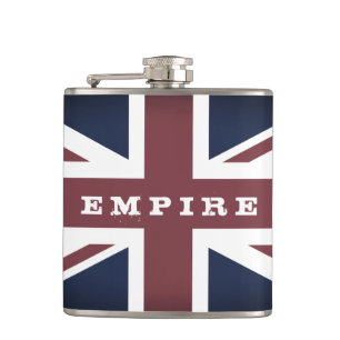 Empire & British Flag、ヴィンテージUKファッション/Brits フラスク