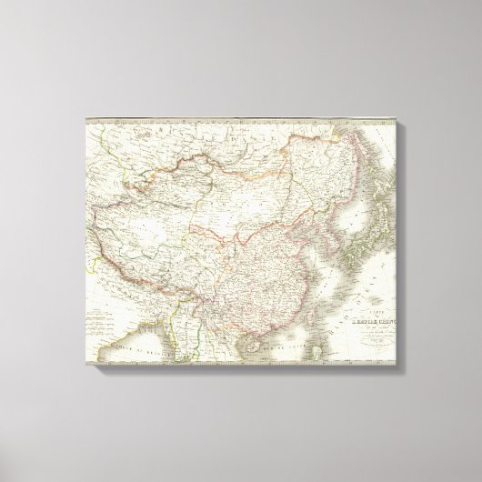 Empire Chinois, Japon -中国の Empire and Japan キャンバスプリント (正面)