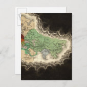 Empire of Kublai Khan 1294 ADを展示 ポストカード (正面/裏面)