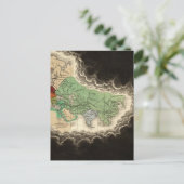 Empire of Kublai Khan 1294 ADを展示 ポストカード (スタンド正面)