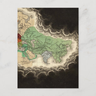 Empire of Kublai Khan 1294 ADを展示 ポストカード