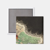 Empire of Kublai Khan 1294 ADを展示 マグネット (正面/裏面)