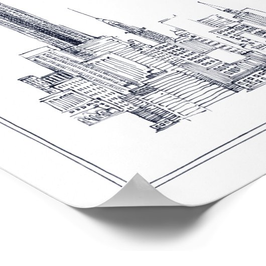 Empire State ポスター (角)