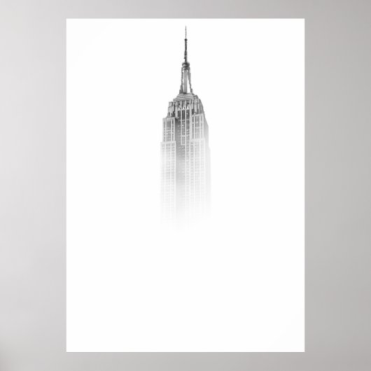 EMPIRE STATE BUILDING SKETCH ポスター (正面)