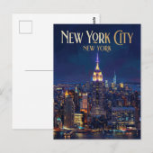 Empire State Building USA ポストカード (正面/裏面)