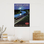 Empire State Express New York Central Railroad ポスター (キッチン)