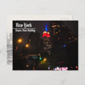 Empire State & Washington Square Postcard New York ポストカード (正面/裏面)