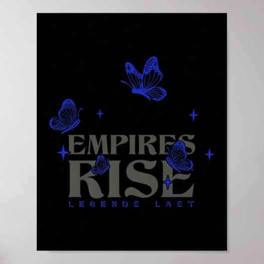 Empires Rise Legend Last 感動的 Butterfly Q ポスター (正面)