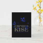 Empires Rise Legend Last Inspirational Butterfly Q カード (黄色い花)