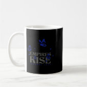 Empires Rise Legend Last Inspirational Butterfly Q コーヒーマグカップ (左)