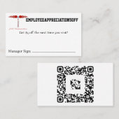 EMPLOYEANNOVATION5OFFクーポン 名刺 (正面/裏面)