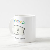 Employed but at what cost ? コーヒーマグカップ (正面左)