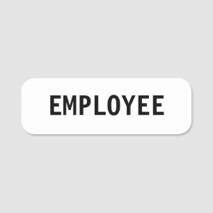 EMPLOYEE編集可能文字 名札