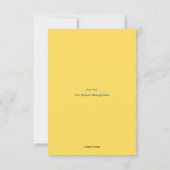 Employee Appreciatin Thank you Card サンキューカード (裏面)