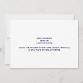 Employee Appreciation Personalized 8 Photo Collage サンキューカード (裏面)