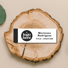 Employee Business Logo Magnetic Safety Pin 名札