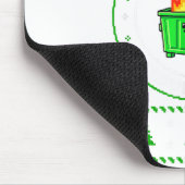 Employee Dumpster Fire Resnse Team Ugly Christmas  マウスパッド (コーナー)