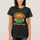 Employee Dumpster Fire Resnse Team Ugly Christmas  Tシャツ (正面)