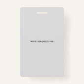  Employee ID Workers Employee Staff Member Badge 2 バッジ (裏面)