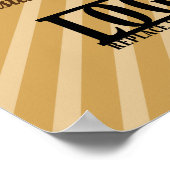 employee of the month 4x4 photo recognition displa ポスター (角)