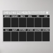 Employee of the Month Award Recognition ポスター (正面)
