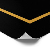 Employee Of The Year写真金ゴールド賞カスタム賞 ポスター (角)