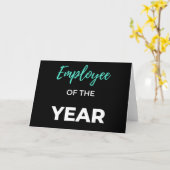 Employee Of The Year カード (黄色い花)